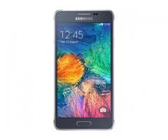 Samsung Galaxy Alpha Black (Silver-67158)