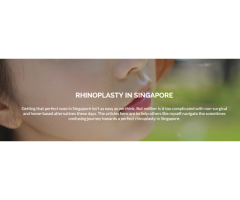 Nose job in Singapore from RhinoplastyS.net